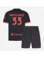 AC Milan Davide Bartesaghi #33 Alternativní dres pro děti 2026-27 Krátký Rukáv (+ trenýrky)